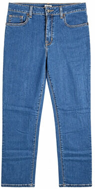 L.L. Bean Womens Jeans Petites 6P Blue Denim Classic Fit Straight Leg Streetwear